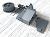 1/35 Twin 20mm Oerlikon Powered MKV Mount 25º 3d printed 3d render showing product parts