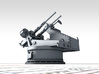 1/72 Twin 20mm Oerlikon Powered MKV Mount 25º 3d printed 3d render showing product detail