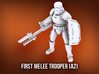 First Melee Trooper A2 3d printed 