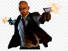 Hitman with 2 guns 1/60 miniature for games andRPG 3d printed 