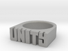 17.9mm Replica Rick James 'Unity' Ring 3d printed 