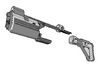 Laser Pulse Rifle Kit for Nerf Stryfe 3d printed 