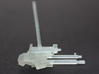 YT1300 LASER  BELLY TURRET MPC 3d printed Millennium Falcon laser belly turret painted.