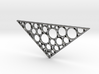 Triangular Statement Pendant 3d printed 