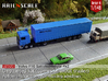 Volvo F10 4x2 tractor (British N 1:148) 3d printed 