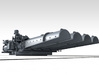1/35 Royal Navy 21" Quad Torpedo Tubes x1 3d printed 3d render showing product detail