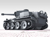 1/87 (HO) Pz.Kpfw VI VK36.01 (H) 10.5cm L/28 Tank  3d printed 3d render showing product detail