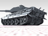 1/144 German Pz.Kpfw. VI Ausf. B (P) Tank 3d printed 3d render showing product detail