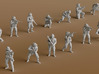 1:200 Soldiers Combat 1 Group 1 - 13 3d printed 
