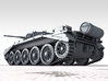 1/120 (TT) Crusader Mk I Medium Tank 3d printed 3d render showing product detail