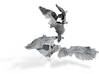Anthropomorphic bird light arms (HSD miniatures) 3d printed 