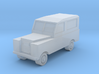 1/450 Land Rover Series 2a SWB, for T gauge 3d printed Land Rover Series 2 Frosted Ultra Detail