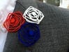 Wire Lapel Flower 3d printed 
