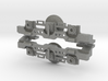 Train motor sides- 3 axle trucks for Lego 3d printed 