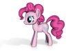 My Little Pony - Pinkie Pie (≈75mm tall) 3d printed 