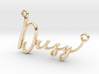 Daisy First Name Pendant 3d printed 