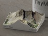 Three Fingered Jack, Oregon, USA, 1:25000 3d printed 