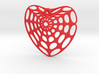 DingDong Surface Heart Earring (001) 3d printed 
