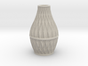 Scalloped Vase Neck 2 Spiral Small 3d printed 