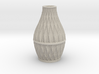 Scalloped Vase Neck 2 Spiral Large 3d printed 