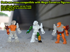 Rampager Rex PPH Kit 3d printed Mega Construx Compatibility 