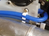 Kyosho MP9 / MP10 Fuel Tube Mount 3d printed The mount was updated so you havn´t to use a shim