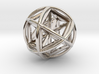 Vector EquilibriSphere w/Nested Vector Equilibrium 3d printed 