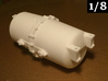 1/8 Scale AB Brake Reservoir 3d printed The 1/8 scale air reservoir in its assembled form.