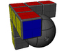 Das Cube 3d printed 