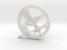 Mocking Jay Pendant 3d printed 