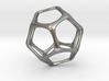 Dodecahedron Pendant - Yin - Platonic Solids 3d printed Render - Dodecahedron Pendant