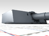 1/192 SMS Nassau 28cm/45 (11") SK L/45 Guns x6 3d printed 3d render showing product detail