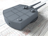 1/200 Moltke Class 28cm/50 (11") SK L/50 Guns x5 3d printed 3d render showing product detail