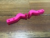 SCX10ii "One Piece Axle" - Axle Mounted Servo  3d printed Step 1 - Pink AMS