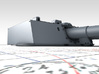 1/700 Moltke Class 28cm/50 (11") SK L/50 Guns x5 3d printed 3d render showing product detail
