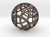 Twelve-Circle Sphere Pendant 3d printed 