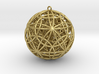 IcosaDodeca w/ Nest 14 Stel Dodecahedron Pendant 3d printed 