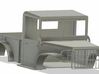 WWII 3/4 ton truck 1/14 like Dodge M37 3d printed 