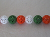 torus_pearl_type4_ultrathin 3d printed White is type8, Green is type6 and Orange is type4.