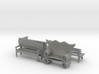 S Scale Benches 3d printed This is a render not a picture
