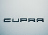 Leon Cupra Logo Text Letters (Large) 200mm 3d printed Finished with black spray paint