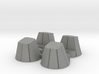 Ariane 4 PAL Skirts for the Heller kit 3d printed 