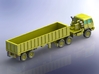 FMTV M1088 Tractor w. M871 Trailer 1/160 3d printed 