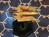 3788 Scale Drex Battlefrigate MGL 3d printed Ship painted by a fan. Stand not included.