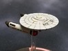 3125 Scale Federation Burke-Class Frigate (FFG) WE 3d printed Ship (Smooth Fine Detail Plastic) painted by a fan. Stand not included.