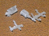 HO KD (Split K Brake) Air Brake System Kit 3d printed Next, cut the sprues next to each component. Press your blade against a cutting surface whenever possible-- or use sprue clippers.