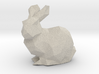 Low Poly Bunny Solid 3d printed 