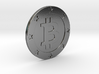Bitcoin real coin 3d printed 