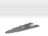 1/350 USS Oklahoma (1941) Stern Deck 3d printed 