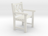 1/12 Scale Tahawus Garden Chair 3d printed 